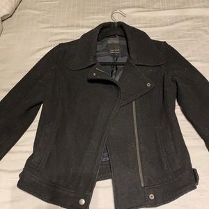 Talula motorcycle style wool jacket